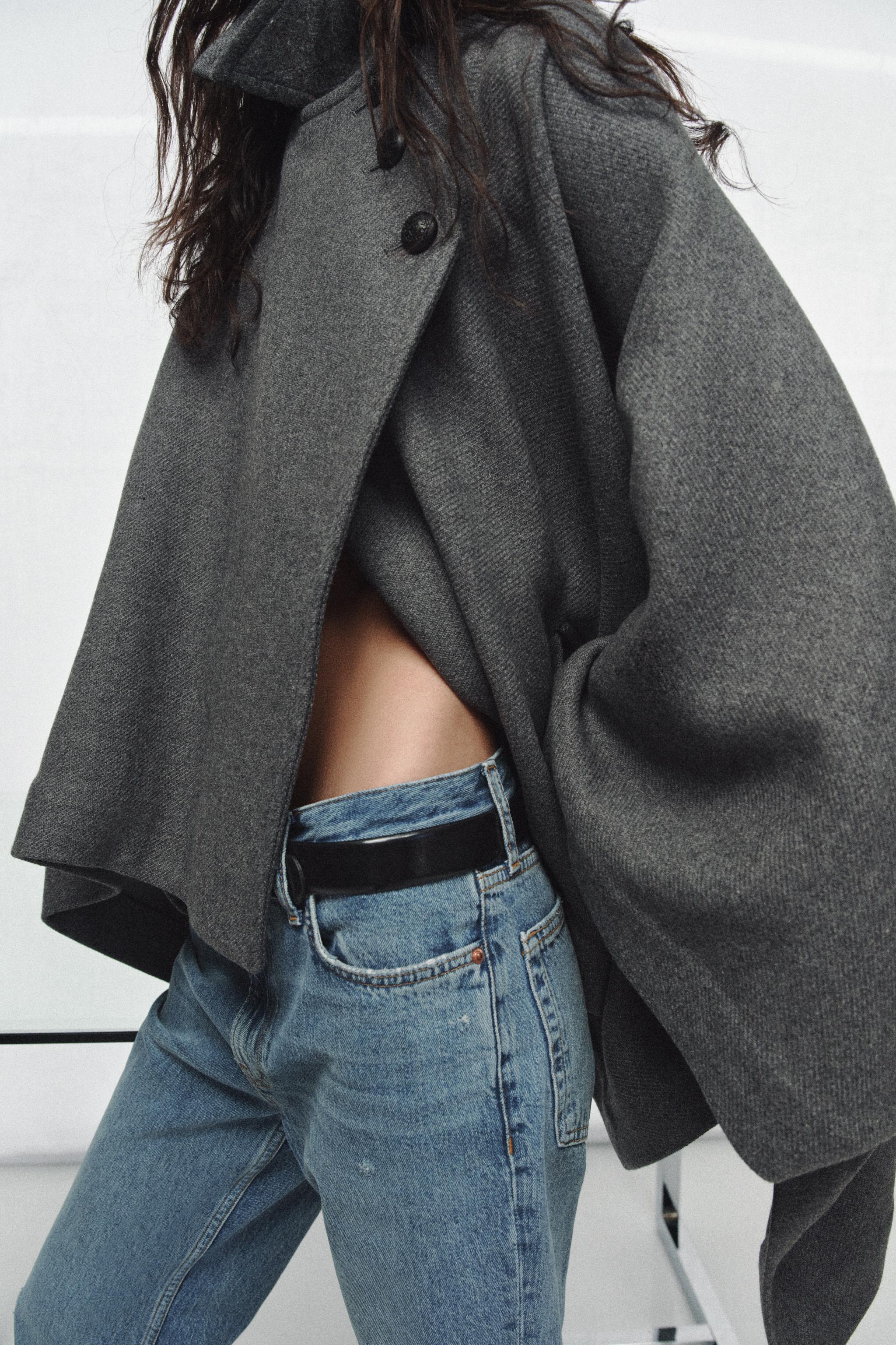 WOOL CAPE ZW COLLECTION LIMITED EDITION